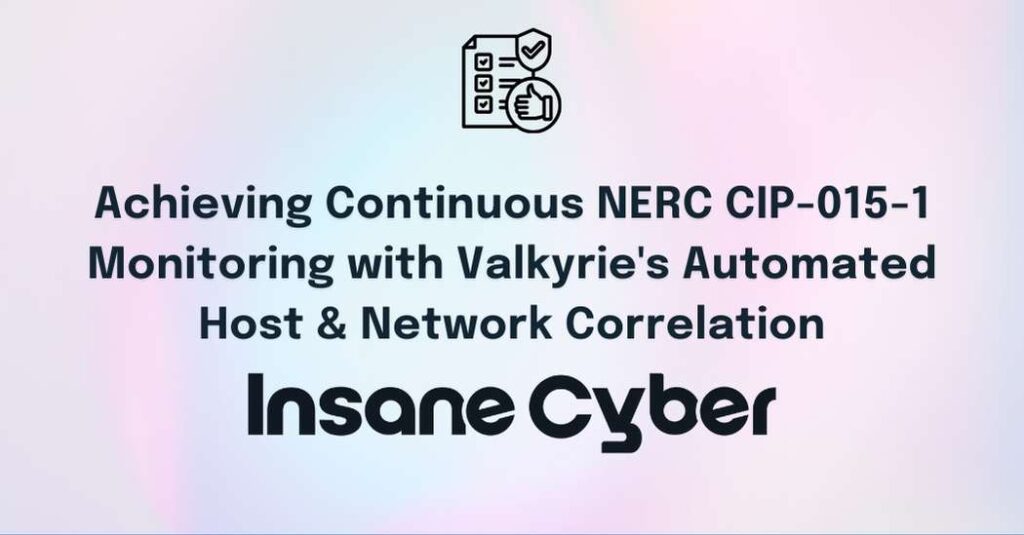 nerc cip compliance monitoring