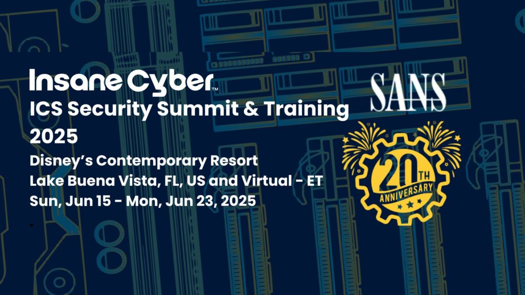 ICS SANS Summit 2025