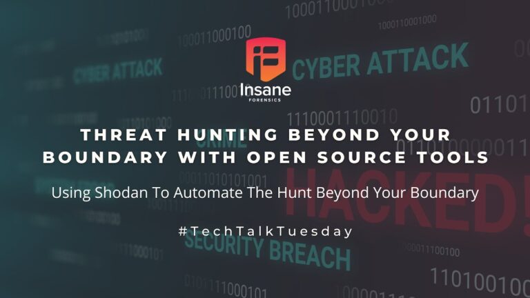 shodan threat hunting