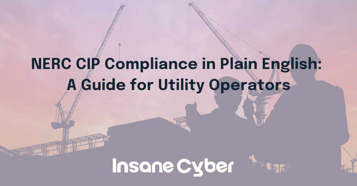 nerc cip compliance plain english