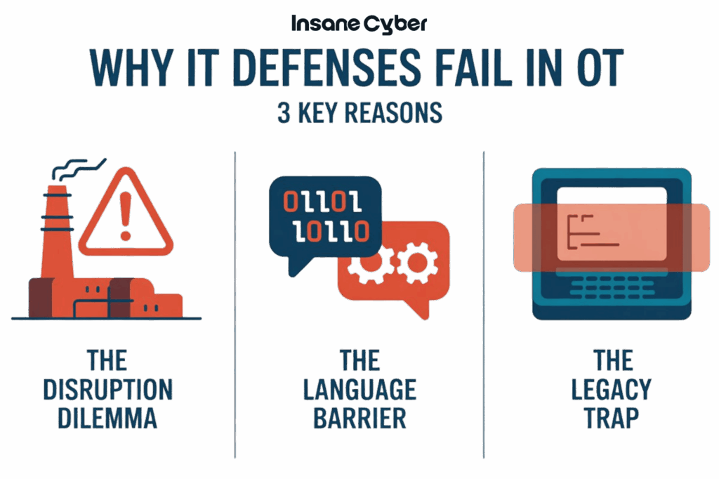 why it defenses fail in ot