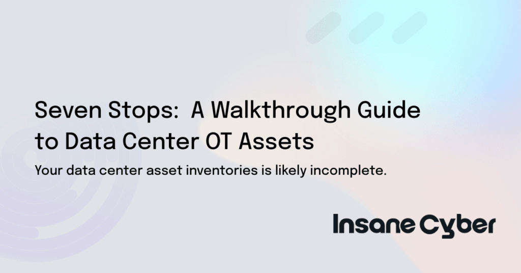 data center ot assets